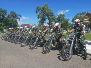 Pemkot Bima Hibahkan 20 Unit Motor Trail dan Truck Angkut Pasukan kepada Kodim 1608/Bima