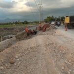 Badai Seroja Merusak 40 Km Jalan Dikabupaten Kupang,Pemkab Sementara Perbaiki Jalan Di Binoni