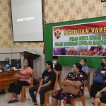 Denkesyah 09-04-01/Kupang, Melakukan Kegiatan Vaksinasi Kesekian Kali Demi Keselamatan Bersama.