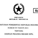Pelajari Ketentuan Disiplin PNS Terbaru Melalui PP No. 94/2021