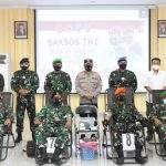 Sambut HUT TNI Ke-76, Tiga Matra Darat, Laut, Udara Laksanakan Giat Donor Darah
