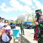 Tim Wasev Sterad Meninjau Langsung Sasaran Serbuan Teritorial Di Wilayah Korem 161/WS  Kodim 1604/Kupang.