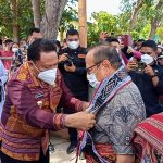 Kardinal Ignasius Diterima Secara Adat