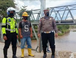 Jembatan Darurat Benenai Masih Aman Dilalui Kendaraan Roda Dua dan Empat, Pasca Dihantam Banjir