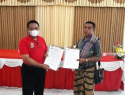 Ahli Waris Lahan Puspem Malaka Dihadiahi SK Tenaga Kontrak Daerah