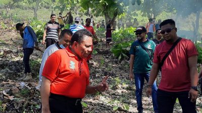 Valentine Day, Momentum Dimulainya Pembangunan Puspem Malaka