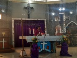 Romo Kornelis Subani : Cobaan Hidup Mengharuskan Kita Semakin Dekatkan Diri Pada Tuhan