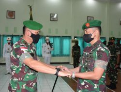 Sertijab, Letkol Inf. Tunggul Jati Resmi Jabat Dandim 1624/Flores Timur