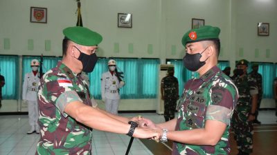 Sertijab, Letkol Inf. Tunggul Jati Resmi Jabat Dandim 1624/Flores Timur