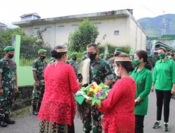 Kunker  Ke Flores, Danrem 161/WS Beri Motivasi Kepada Anggota Kodim 1612/Manggarai.
