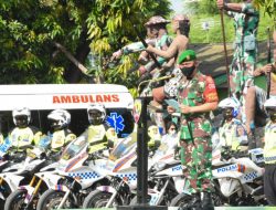 Danrem 161/WS Pimpin Apel Gelar Pasukan Pam VVIP Kunker RI -1 Di Wilayah NTT