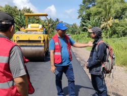 Pantau Dua Ruas Jalan Provinsi di Lembata, Alex Ofong Minta Kerja Sama Sinergis Pemerintah-Rekanan-Masyarakat