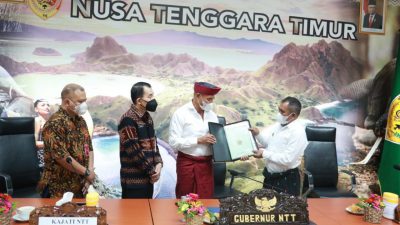 Kejati NTT Kembalikan Aset Tanah Kepada Pemkab Mabar, Gubernur VBL Beri Apresiasi