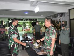 Danrem 161/WS Menerima Silahturahmi Tim Psikologi Pusat