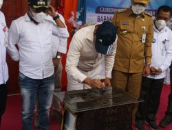 Kunker Ke Kabupaten Ende, Gubernur VBL Resmikan Kantor Fungsional Bank NTT Di Moni