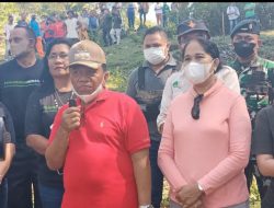 Jelang HUT Kab. Malaka Ke-9, Bupati Simon Lakukan Penanaman Pohon