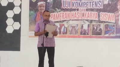 SMKN 3 Gelar Uji Kompetensi Siswa, Kepsek Yesaya: “Saya Bangga Dengan Pencapaian ini”.