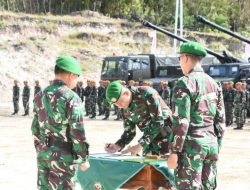 KASAD Jenderal Dudung Resmikan Satuan Yonarhanud 9/AWJ dan Yonarmed 20/BY.