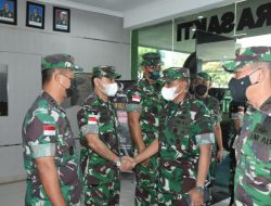 Danrem 161/WS Menerima Tim Pokja Kajian Strategis Sahli KASAD