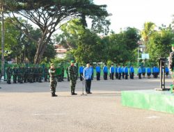 Korem 161/Wira Sakti Gelar Upacara 17-an Juni 2022 Dipimpin Kasiops Kasrem