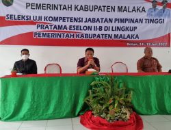 Bupati Simon: “Clear And Clean”, Syarat Utama Duduki Jabatan Tinggi Pratama Eselon II B Lingkup Pemkab Malaka 