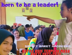 Sukses Terpilih Menjadi Ketua Osis SMPN 7 Maret 2022-2023, Amel: Everyone was born to be a Leader!