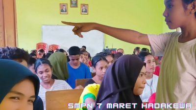 Sukses Terpilih Menjadi Ketua Osis SMPN 7 Maret 2022-2023, Amel: Everyone was born to be a Leader!