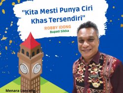 Pembangunan Menara Lonceng Akan Dilanjutkan, Bupati Sikka: Kita Mesti Punya Ciri Khas Tersendiri.