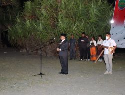 Lakukan Upacara Tabur Bunga, Bupati Simon: Kita Tidak Boleh Mengabaikan Kebesaran Tuhan, Leluhur, Dan Alam