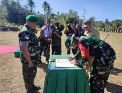 Kasrem 161/WS Tutup TMMD Ke-114 di Wilayah Kodim 1604/Kupang