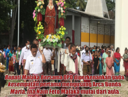 Bupati Simon Nahak Pikul Ina Maria Nain Feto Malaka