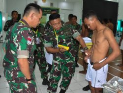 1.810 Peserta Cata PK TNI AD Gel II TA. 2022 Mengikuti Sidang Parade Sub Panda Korem 161/WS