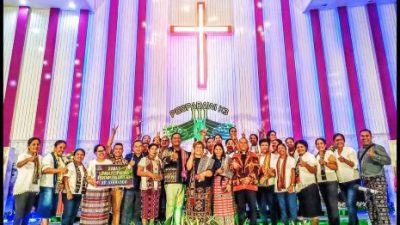 Jadi Juara Pesparawi perempuan Klasik Kota Kupang, GMIT Ebenheizer Ucapkan Terimakasih Kepada Dekranasda NTT