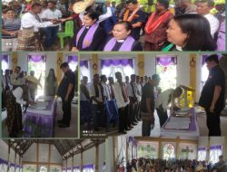 Wabup Jerry Manafe: Semua pengurus Yang Dilantik Harus Menjaga Kekompakan Dan Mendukung Pemdes Nunkurus