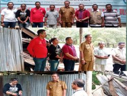 Penjabat Bupati Doris Rihi Tinjau Langsung SMPK Beraulah Dinding Bambu Yang Rubuh