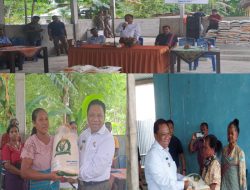 Bupati Simon Launching Pendistribusian Bantuan Beras CPP Kabupaten Malaka Tahun 2023