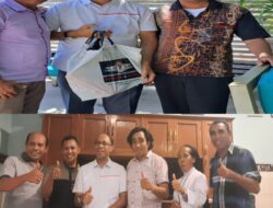 Terima Kunjungan Teman Seangkatan Uskup Mgr Leandro Alves: Jaga Selalu Kekompakkan dan Persaudaraan