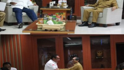 Pj. Gubernur Audiens bersama Ketua KONI NTT, bahas Persiapan PON 2024 dan 2028