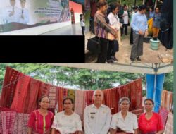 Dekranasda Malaka Berhasil Membina Kelompok Tenun Ikat Marian Dengan Tenun Beragam Motif