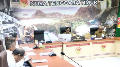Penjabat Gubernur NTT melaksanakan Audiens Bersama PT. KIB