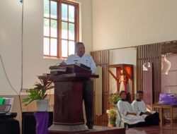 Hadiri Misa syukur 2 Tahun Imamat, Bupati Simon Meminta Para Imam Setia Pada Panggilannya