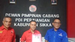 Martin Wodon Resmi Mendaftar Sebagai Bakal Calon Wakil Bupati Sikka Melalui Pintu PDIP