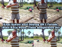 Masyarakat Kecil Bersatu Dukung SN Dua Periode: Bukti Kerja Nyata, Bukan Kepentingan Pribadi!