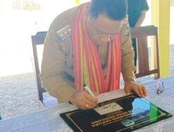 Bupati Malaka Resmikan Sarana Olahraga dan Jalan Usaha Tani, Warga Besikama Apresiasi Komitmen Pemerintah