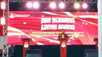 Gelar Doa Bersama Lintas Agama, Ketua KPU Malaka Berharap Pelaksanaan Pilkada Berjalan Lancar dan Kondusif