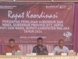 Persiapan Pemilihan Serentak 2024, KPU Malaka Gelar Rapat Koordinasi