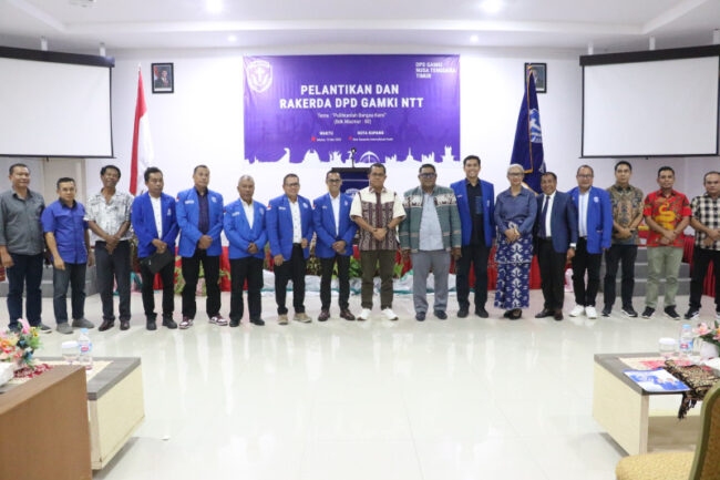 Gubernur NTT, Melki Laka Lena Hadiri Pelantikan dan Rakerda IV GAMKI NTT: Dorong Pemuda Kristen Jadi Pemimpin Tangguh 2 IMG 20250513 WA0032