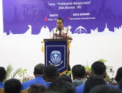 Gubernur NTT, Melki Laka Lena Hadiri Pelantikan dan Rakerda IV GAMKI NTT: Dorong Pemuda Kristen Jadi Pemimpin Tangguh