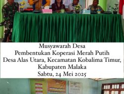 Kadis PUPR NTT Beny Nahak Kunjungi Tiga Desa di Malaka, Tegaskan Komitmen Dukung Koperasi Merah Putih