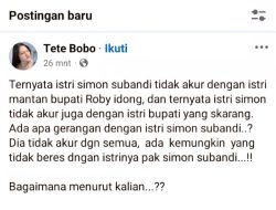 Pemkab Sikka Klarifikasi Akun Palsu @Tete Bobo: Sebar Fitnah, Adu Domba, dan Rusak Persatuan